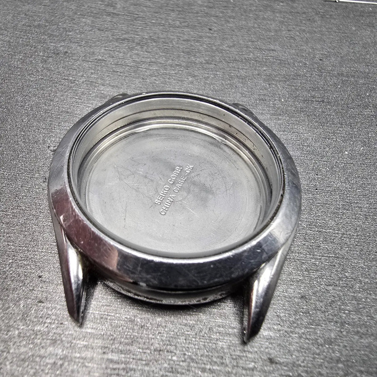 Seiko 7N43-9070 Watch Case Steel Round 38mm W/Crystal Hands and Dial8