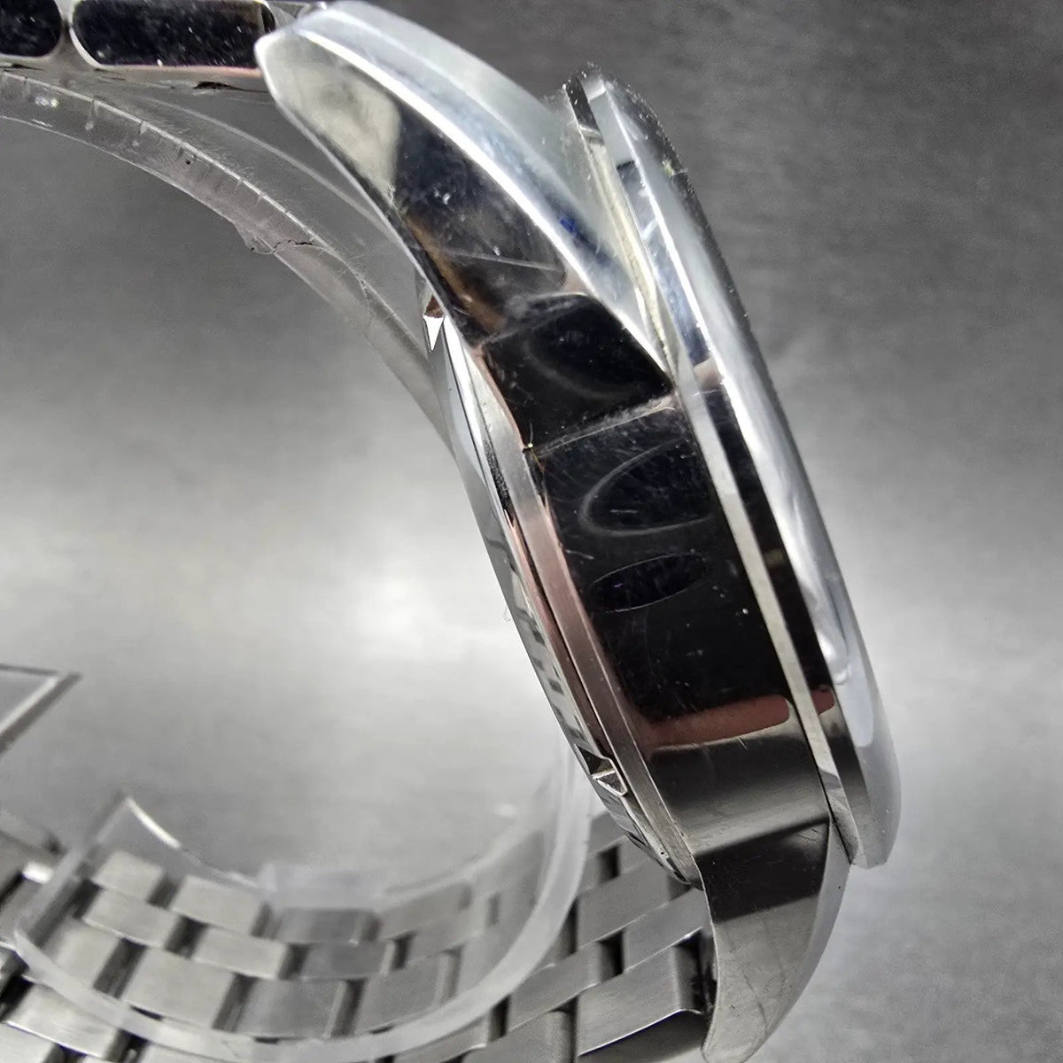 Bulova Sutton Skeleton Automatic Watch Men 43mm Silver Dial Steel 96A187 Works3