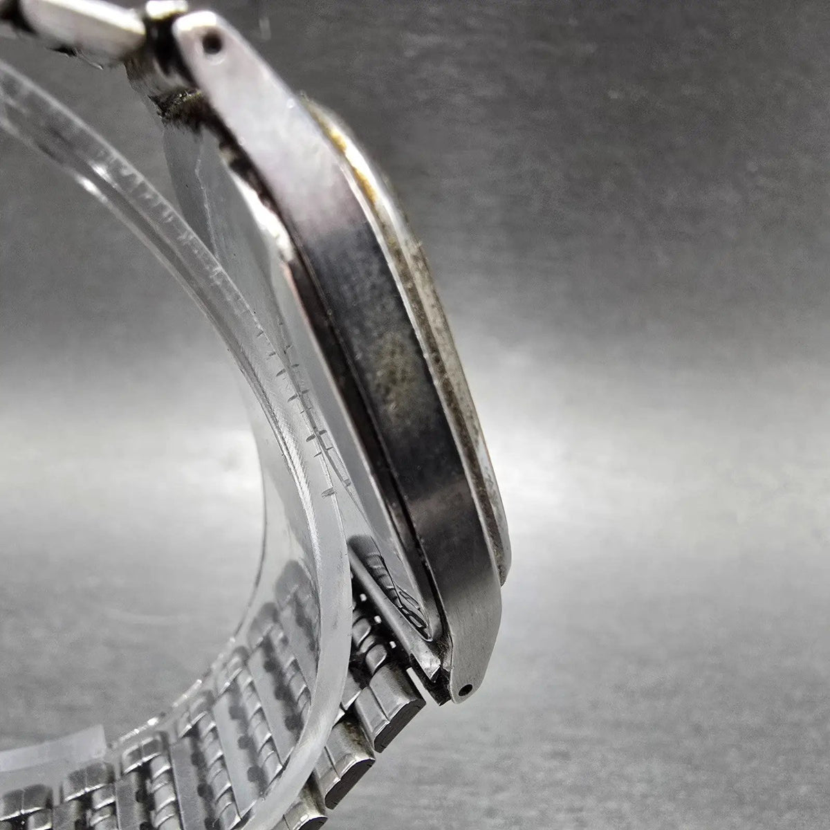 Seiko Watch Men 30mm White Dial Silver Tone Oval 7830-5210 JDM PARTS4