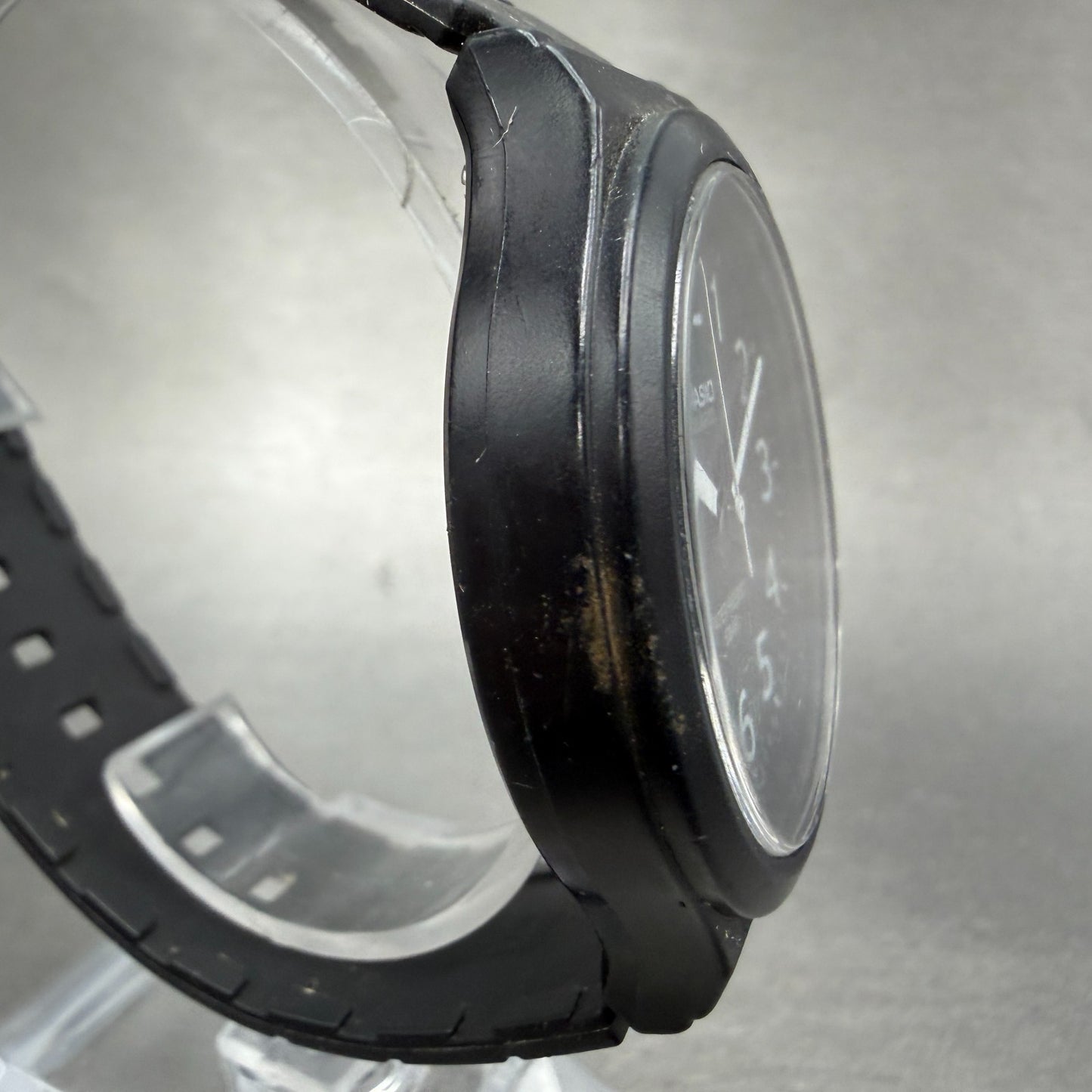 Casio Watch Men 43mm Black Dial Black Tone Round MW-240 New Batt Arabic Numerals3