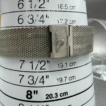 Longines Tank Watch 24mm Silver Dial 10K Gold Filled Manual Wind Runs Cal 5289