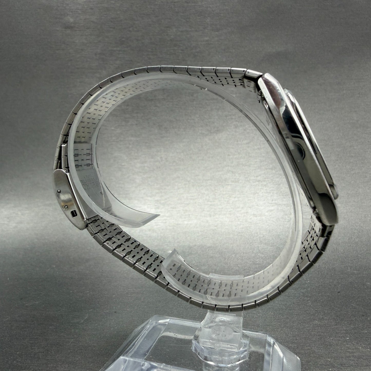 Seiko Majesta Watch Men 31mm Silver Dial Silver Tone Daydate 9533-5010 New Batt8