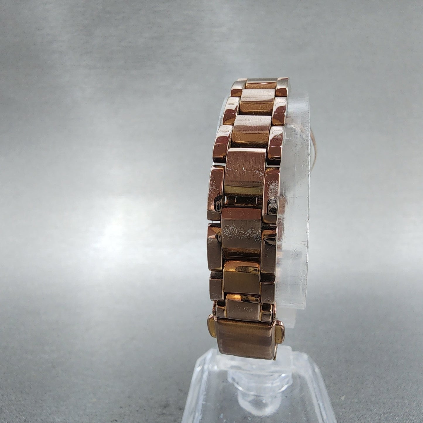 Citizen EcoDrive XC Watch Women 24mm White Dial Rose Gold Date H058 Runs7