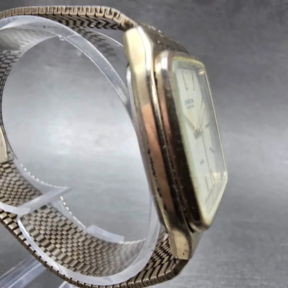 Citizen Vega Junction Watch Men 29mm Silver Dial Gold Tone 6A31-L02451 PARTS VTG4