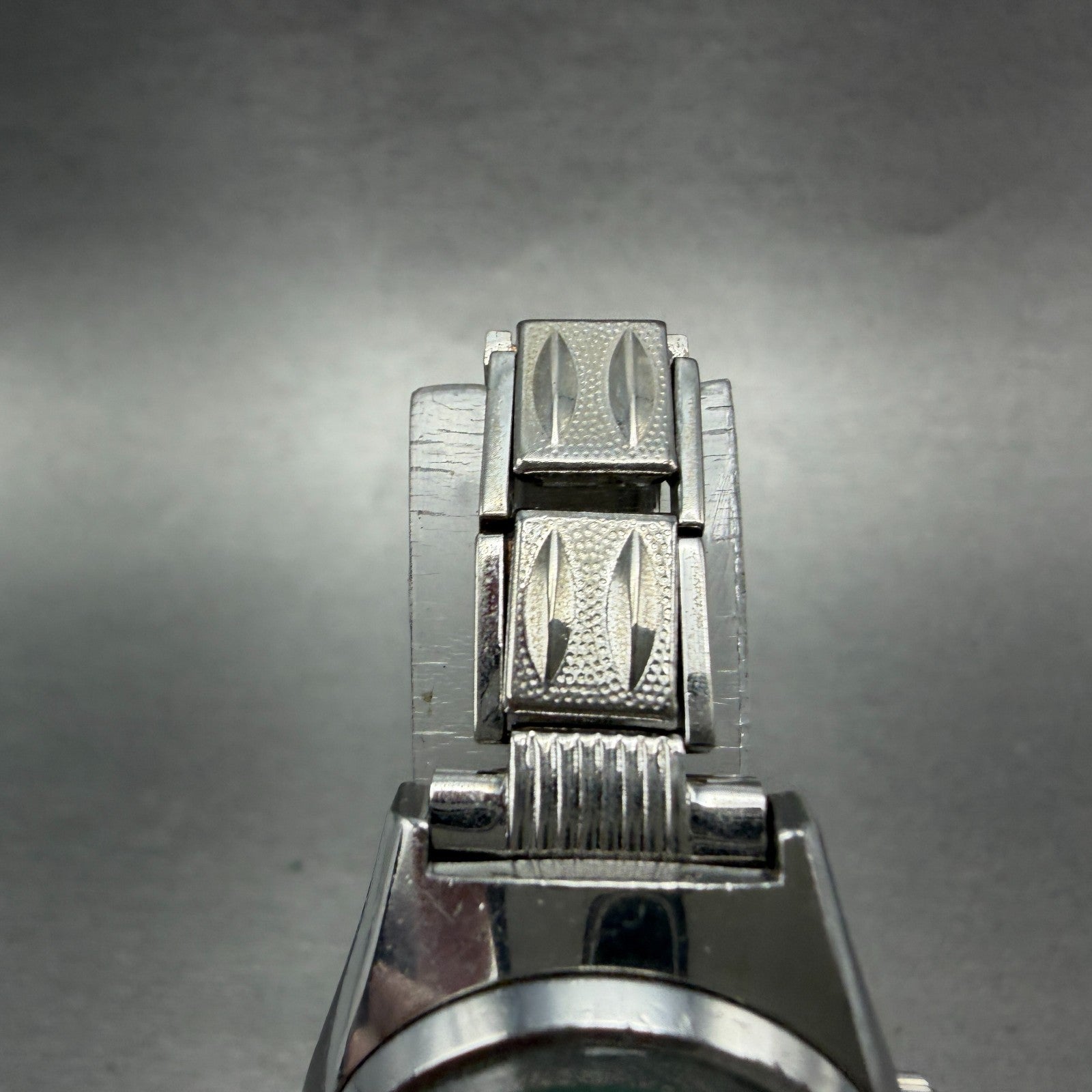 Seiko Automatic Watch Women 25mm Green Dial Silver Tone Daydate 2206-0610 Runs4
