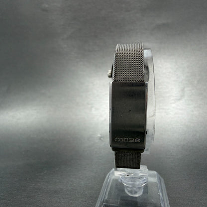 Seiko Automatic Watch Women 24mm Green Dial Silver Tone Daydate 2706-7040 Runs7
