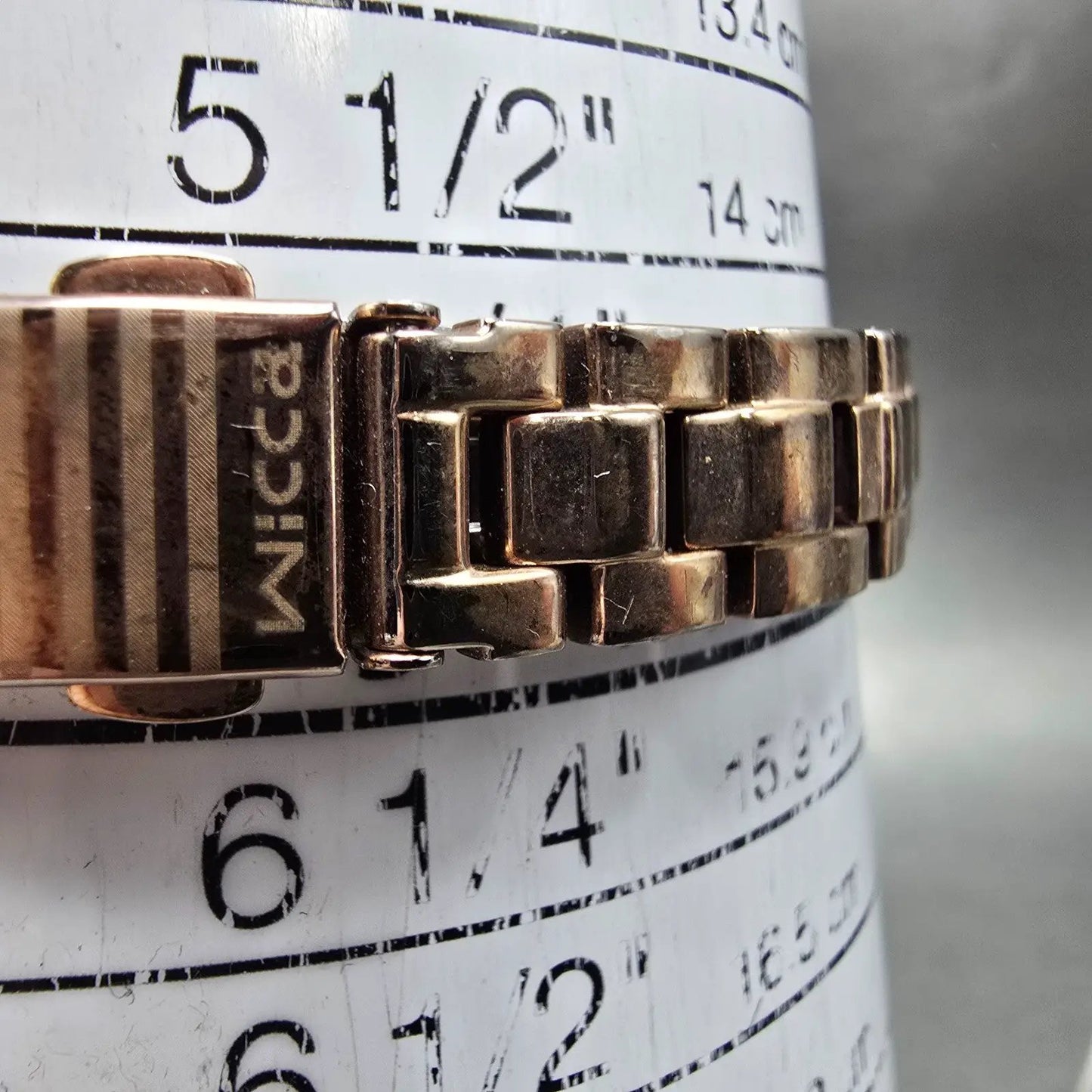 Citizen Wicca Atomic Solar Watch Women 27mm Pink Dial Rose Gold Tone PARTS11