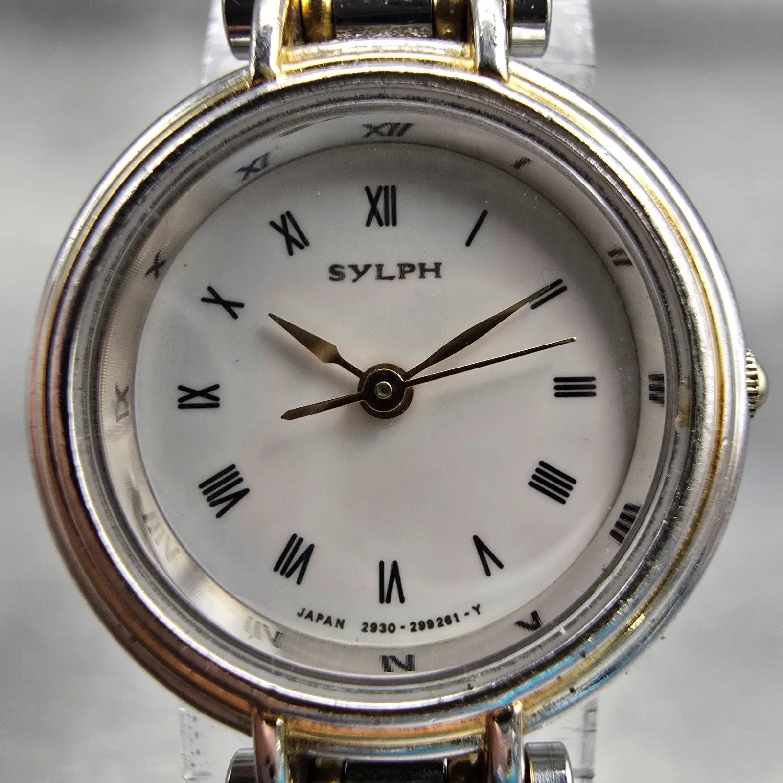 Citizen Sylph Watch Women 21mm White Dial Two Tone Round 2930-294540 New Batt1