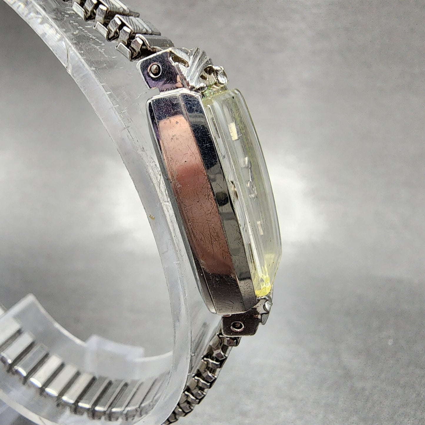 Seiko Fine Seiko Watch Women 12mm Silver Dial Silver Tone Manual 15203370 Runs3