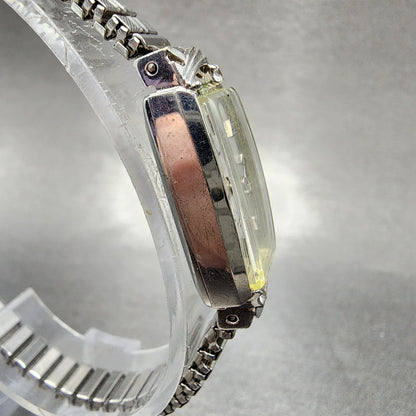 Seiko Fine Seiko Watch Women 12mm Silver Dial Silver Tone Manual 15203370 Runs3