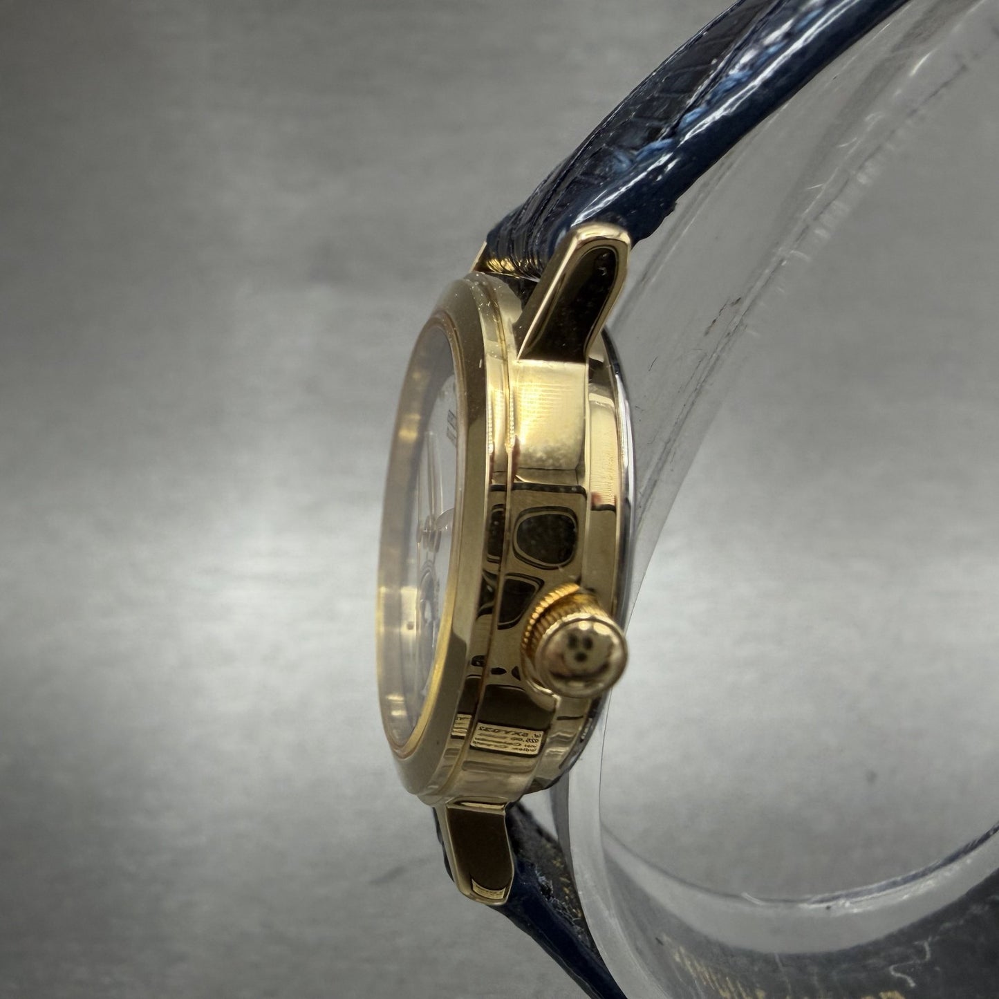 Seiko Moonphase Watch Women 26mm White Dial Gold Tone Round 4K220089 NOS NewBat3