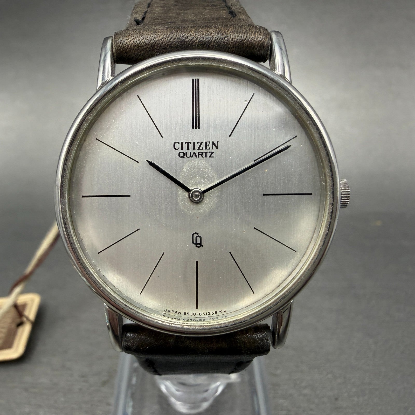 Citizen CQ Watch Men 32mm Silver Dial Silver Tone Round 4-850581 PARTS0