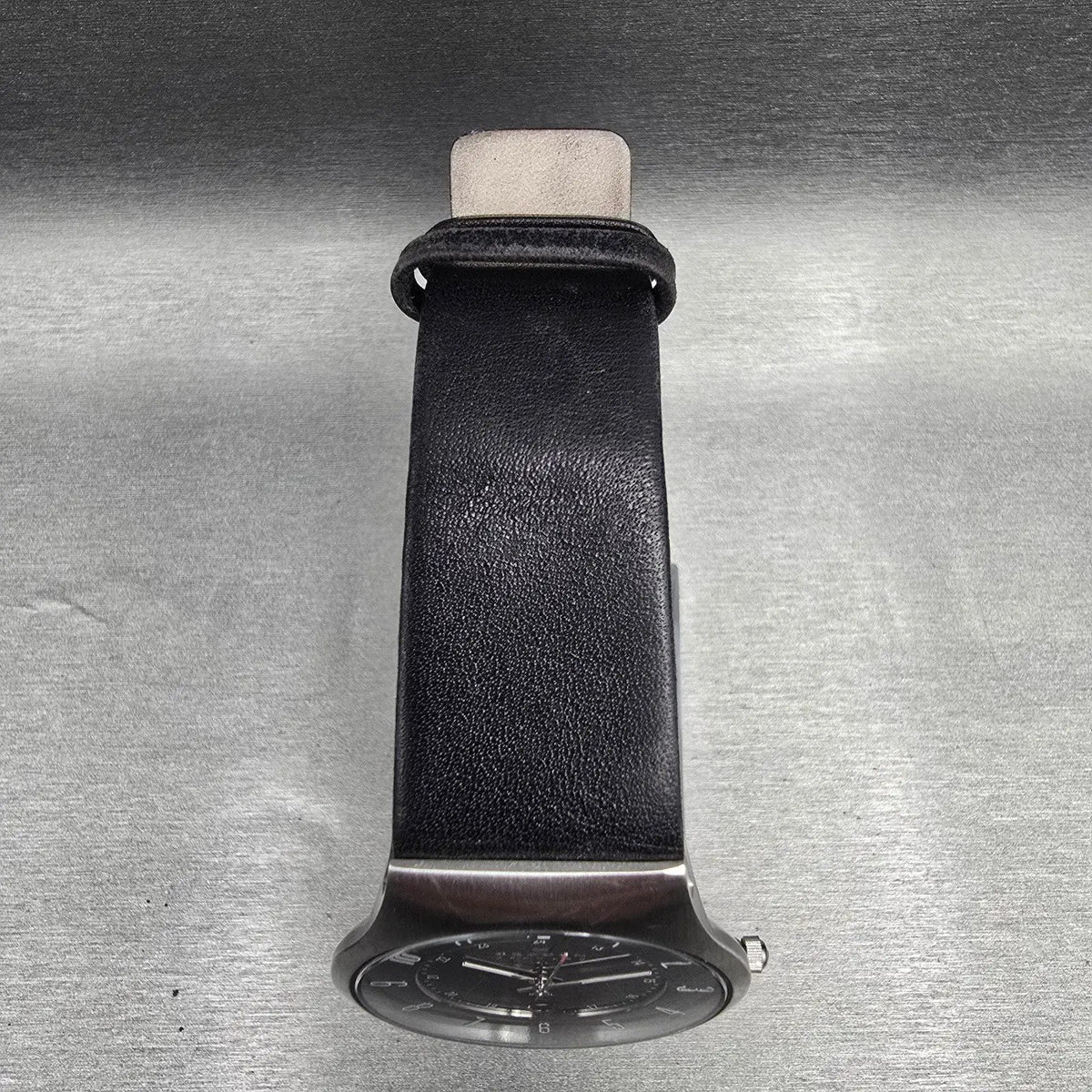 Skagen Grenen Watch Men 37mm Black Dial Silver Date Round 233XXLSLB New Battery4