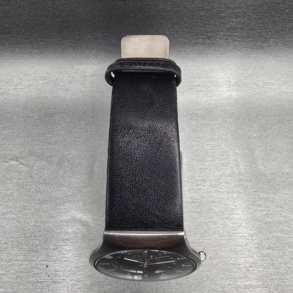 Skagen Grenen Watch Men 37mm Black Dial Silver Date Round 233XXLSLB New Battery4