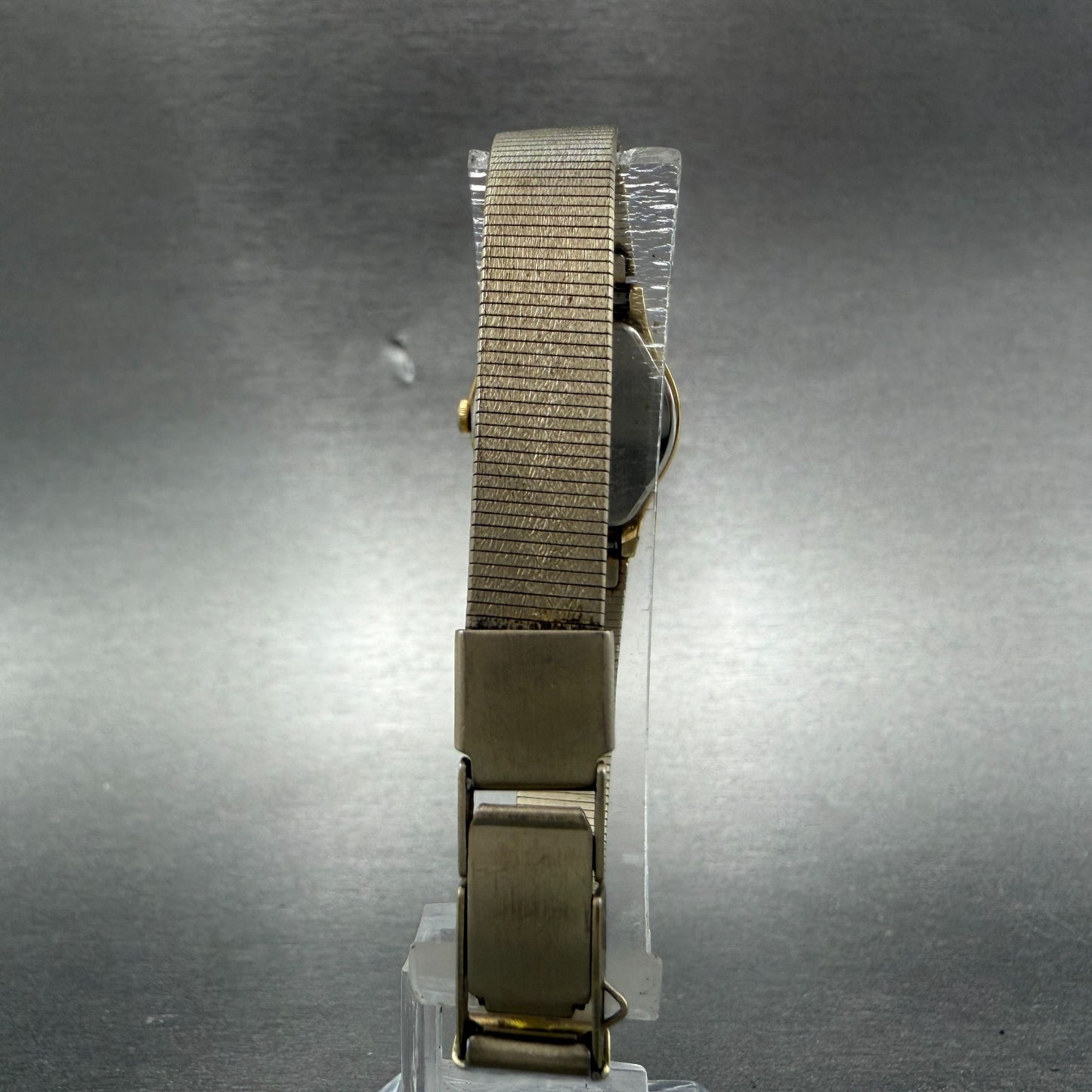 Seiko Watch Women 18mm Champagne Dial Gold Tone Round 4n00-0669 New Battery P2157