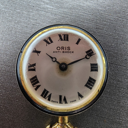 Oris Pocket Watch Women 24mm White Dial Gold Tone Manal Wind Runs Vintage1