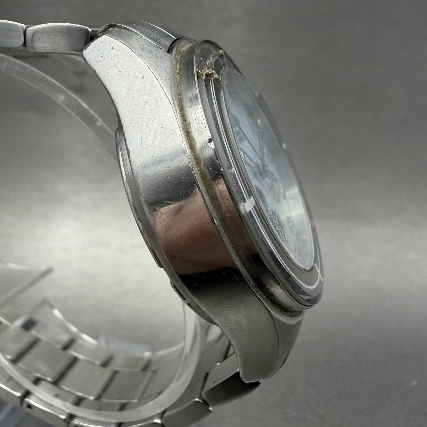 Bulova Automatic Watch Women 36mm MOP Heart Dial Silver Tone Round 96R151 Runs3