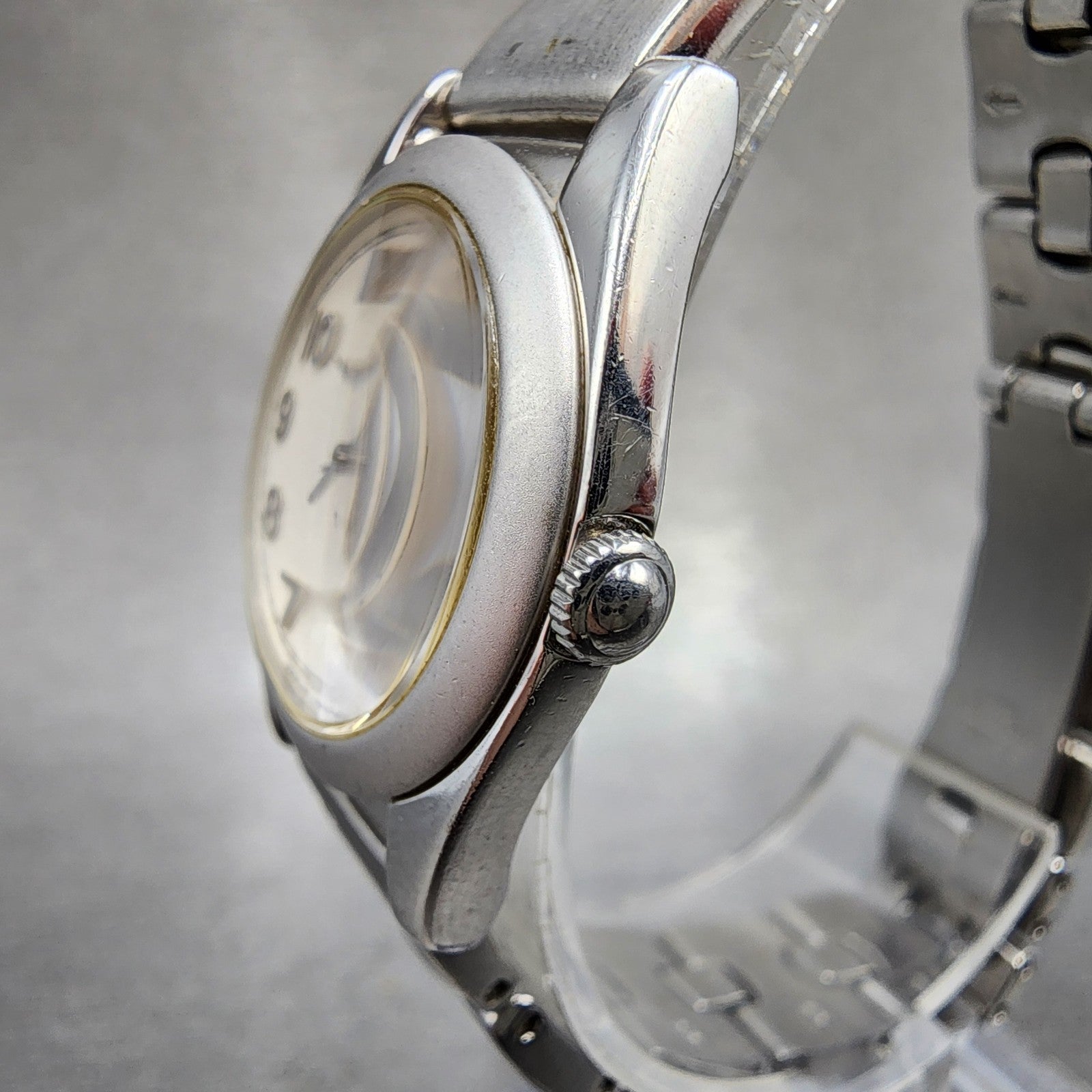 Seiko Lukia Watch Women 25mm White Dial Silver Tone 4n210980 New Battery2