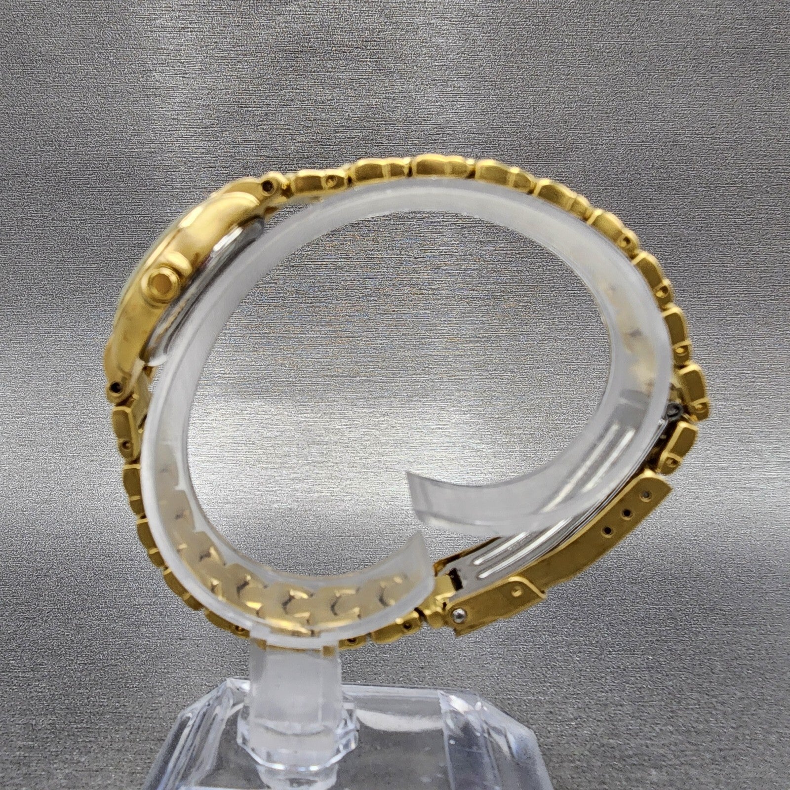 Citizen Elegance Watch Women 24mm MOP Dial Gold Tone Hexagon 6031S49364 New Bat6