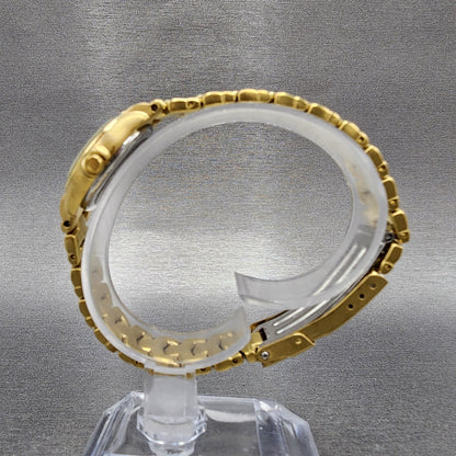 Citizen Elegance Watch Women 24mm MOP Dial Gold Tone Hexagon 6031S49364 New Bat6