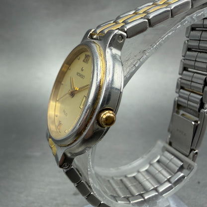 Movado Palio Watch Women 26mm Gold Dial Two Tone 81.94.826H New Battery2
