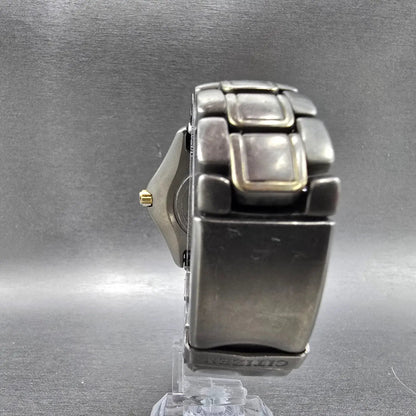 Citizen Eco-Drive Dive Watch Men 41mm Black Dial Titanium Date 7875-H04945 Runs7