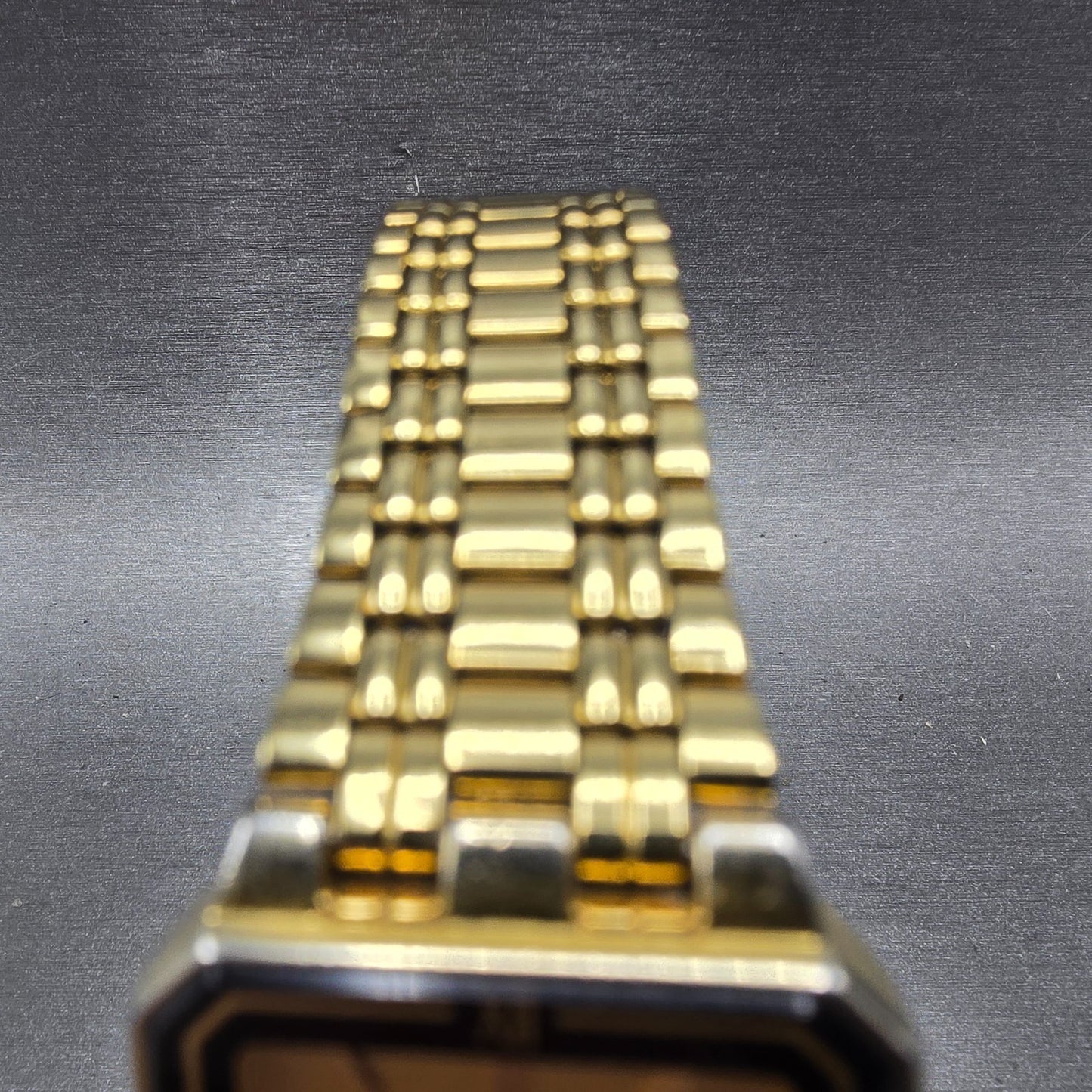 Citizen CQ Tank Watch Men 27mm Champagne Dial Gold Tone 6031-R04630 PARTS VTG5