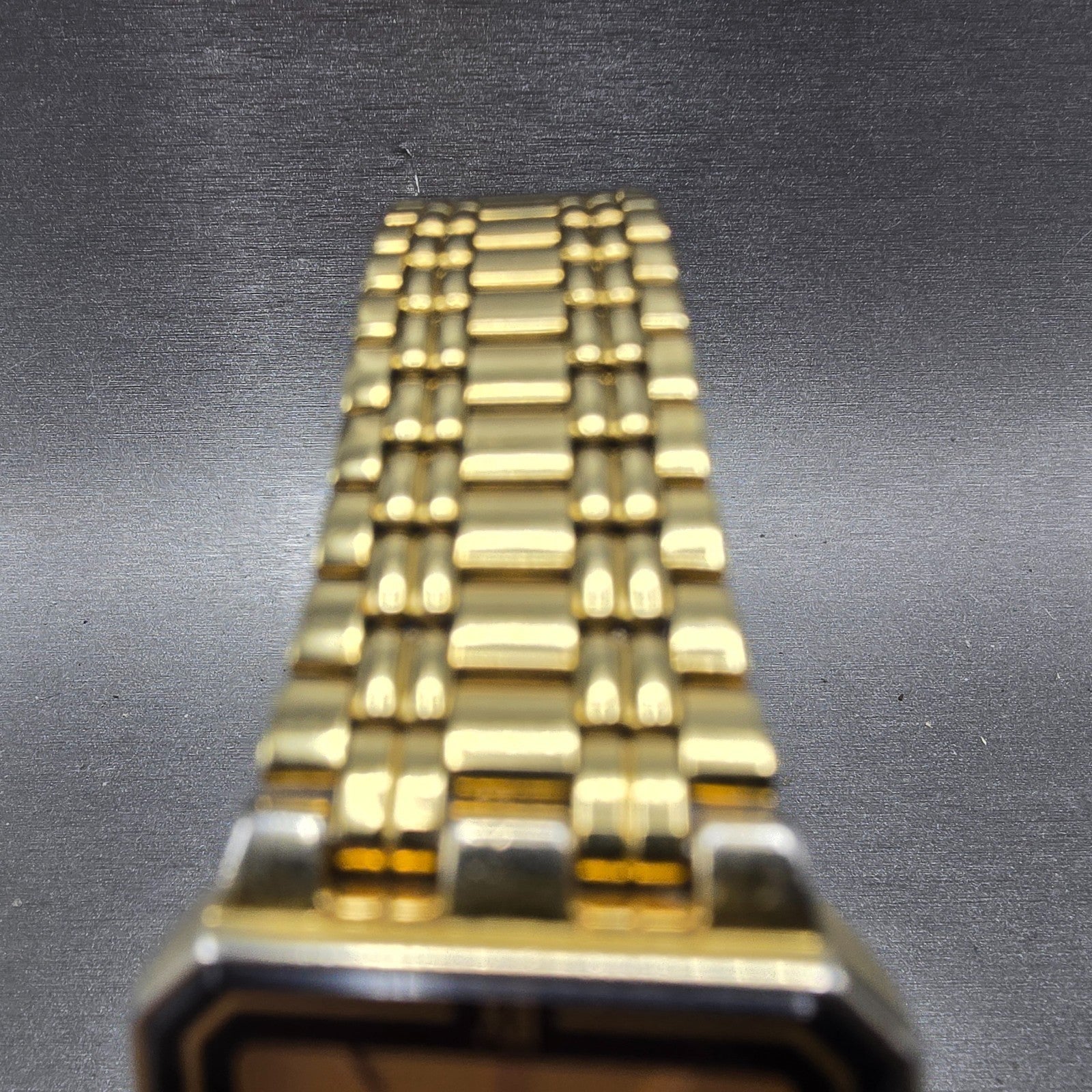 Citizen CQ Tank Watch Men 27mm Champagne Dial Gold Tone 6031-R04630 PARTS VTG5