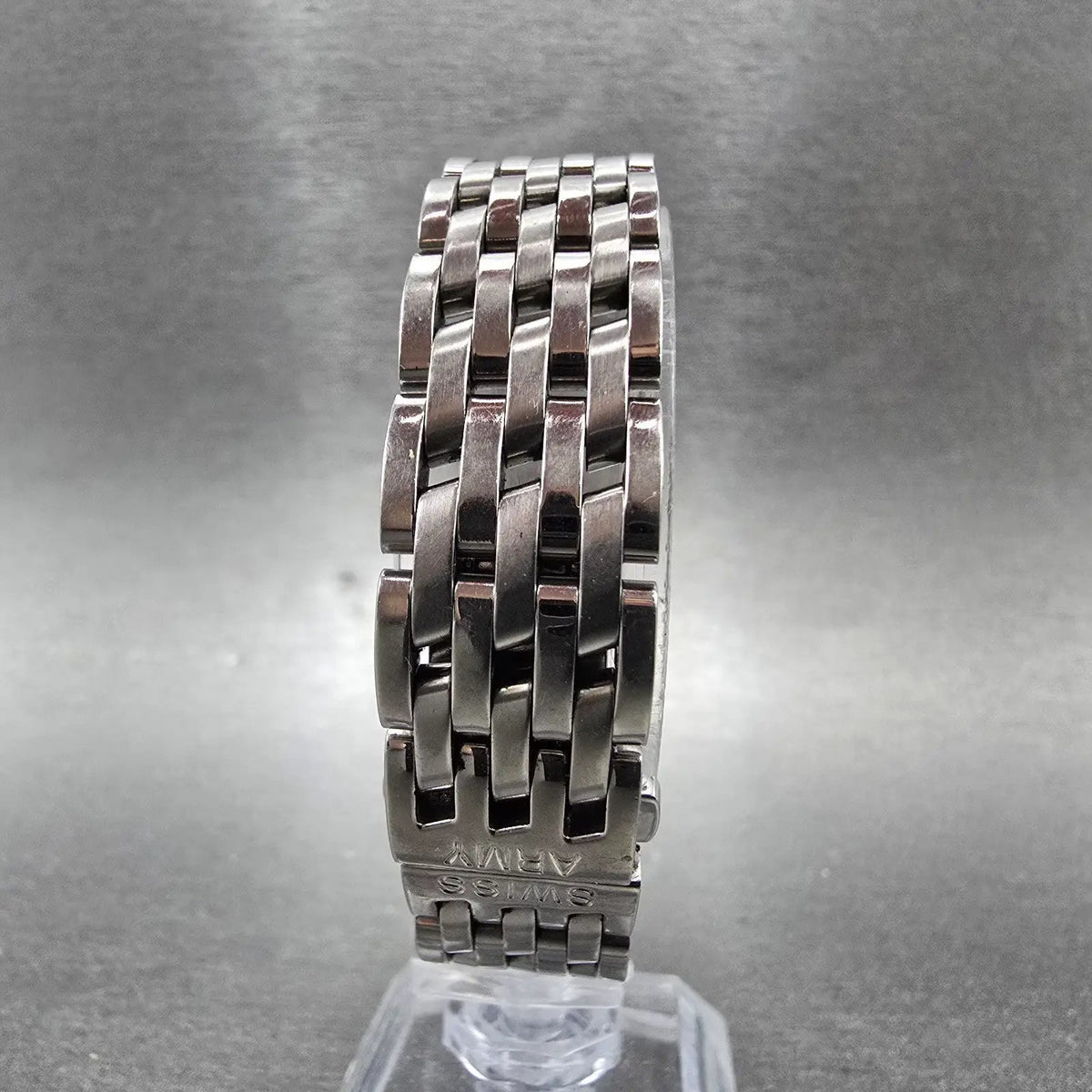 Victorinox Swiss Army Tank Watch Women 20mm White Dial Steel VTG PARTS8