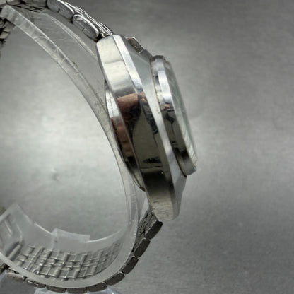 Citizen Automatic Watch Women 26mm Green Dial Silver Tone Date 4-690834 Runs4
