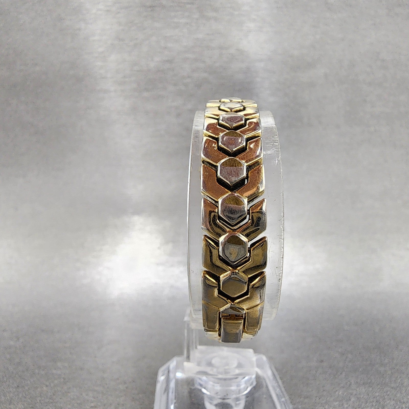Citizen Watch Women 13mm MOP Dial Gold Tone Hexagon 5421S41185 New Battery7