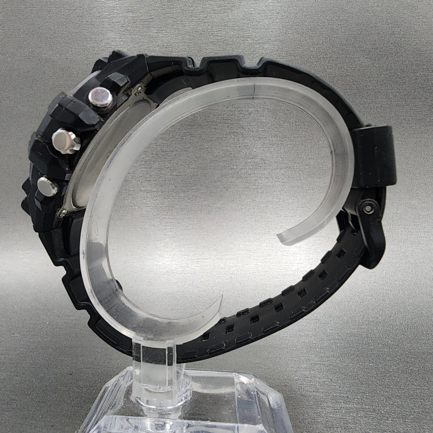 Casio MCW100H Chronograph Watch Men 49mm Black Dial Black Tone Date New Battery6