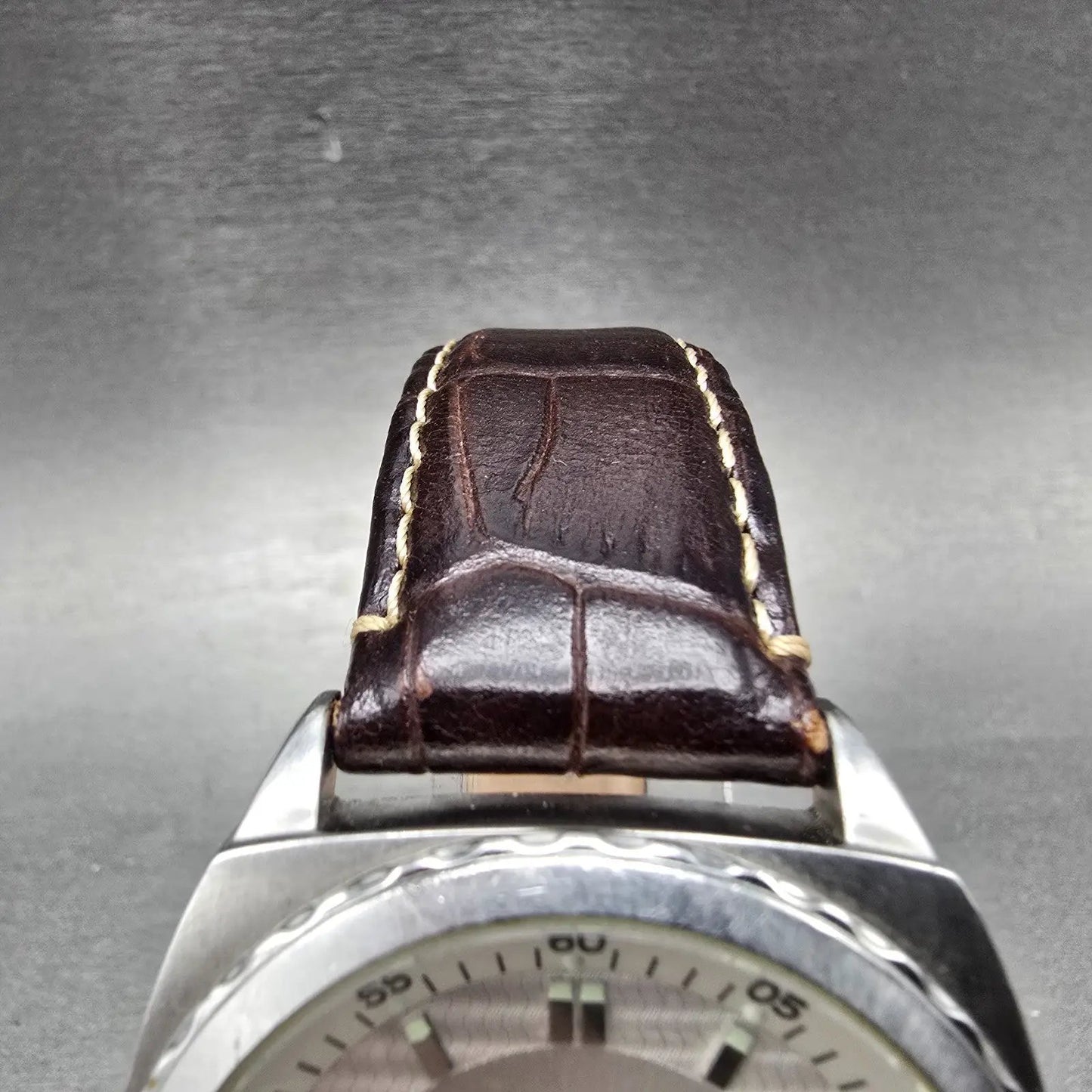 Fossil Blue Watch Men 40mm Silver Dial Silver Tone Date AM-3675 New Battery4