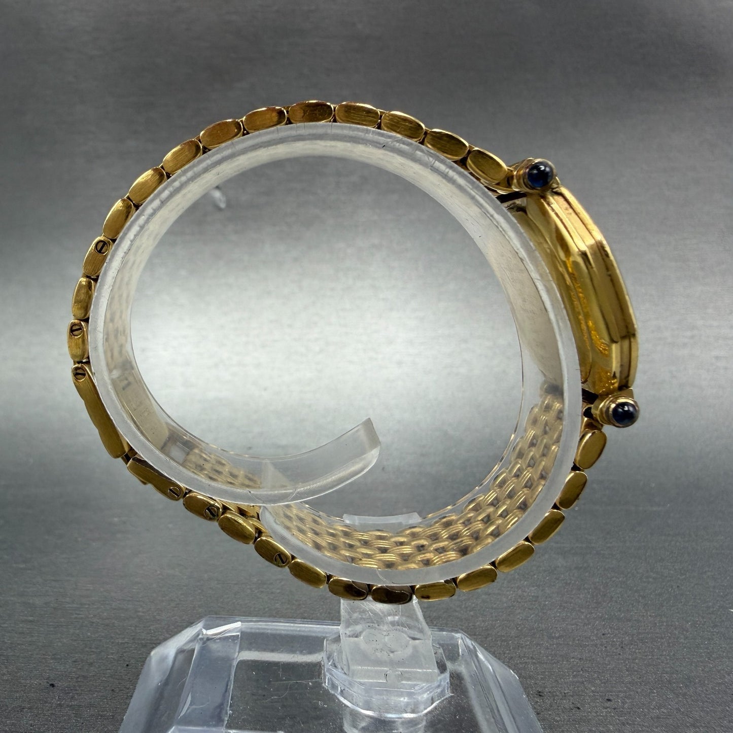 Christian Dior Watch Women 26mm White Dial Gold Plated  Round 64151 VTG PARTS9