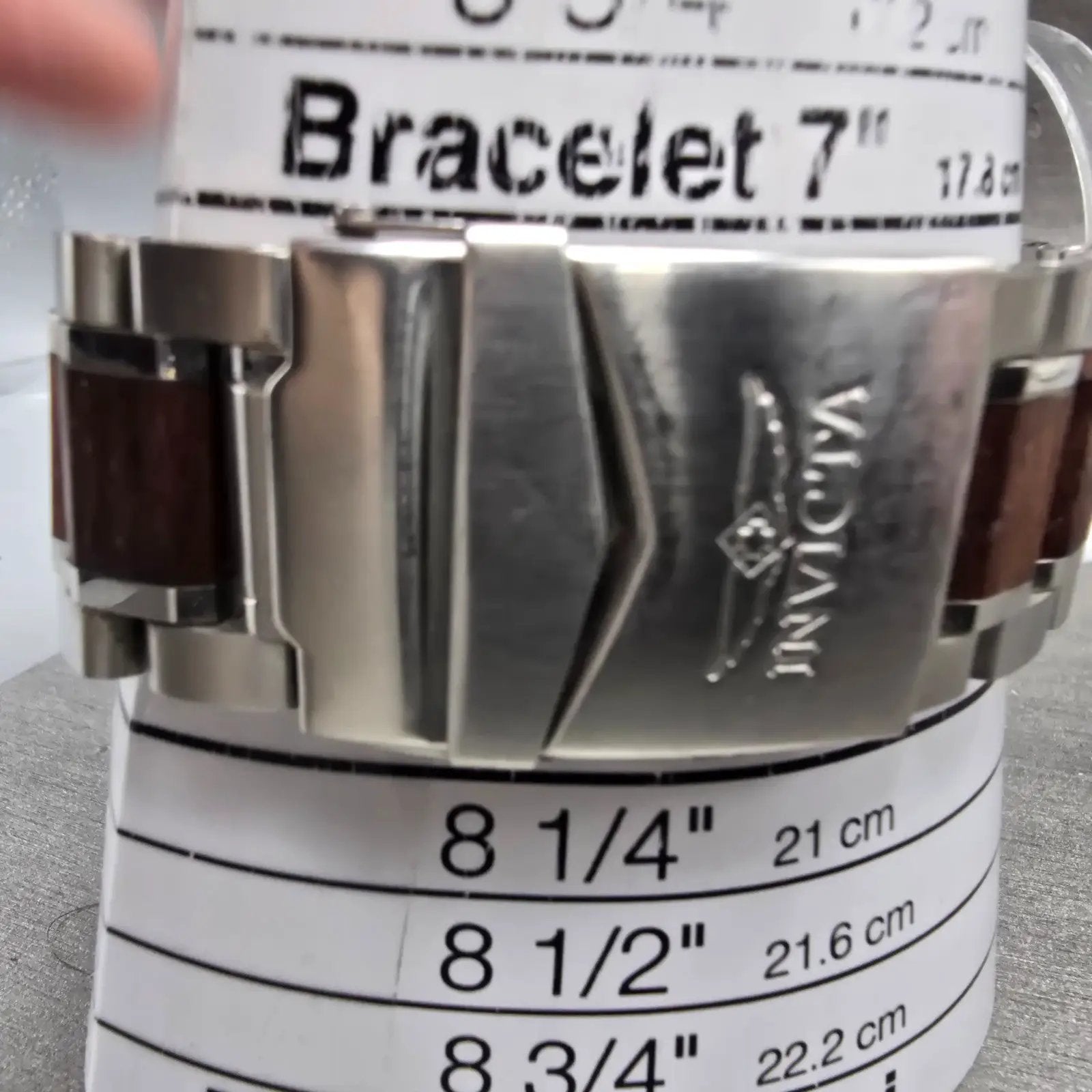 Invicta Pro Diver Chronograph Watch Men 47mm Brown Dial Steel Date 0164 New Batt10