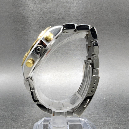 Tissot PR100 Chronograph Watch Women Silver Dial TwoTone T101.917.22.031.00 PART7