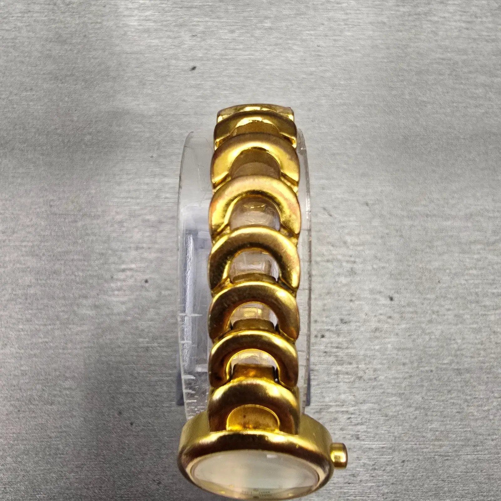Seiko Pulsar Watch Women 19mm MOP Dial Gold Tone Round 1N00-X145 New Battery VTG4