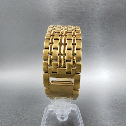 Citizen Tank Watch Men 24mm Black Dial Gold Tone Rectangle 6020G05106 PARTS8
