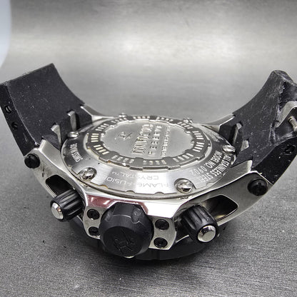 Invicta Reserve chronograph Dive Watch Men 51mm Black Dial Steel 0902 NewBattery8