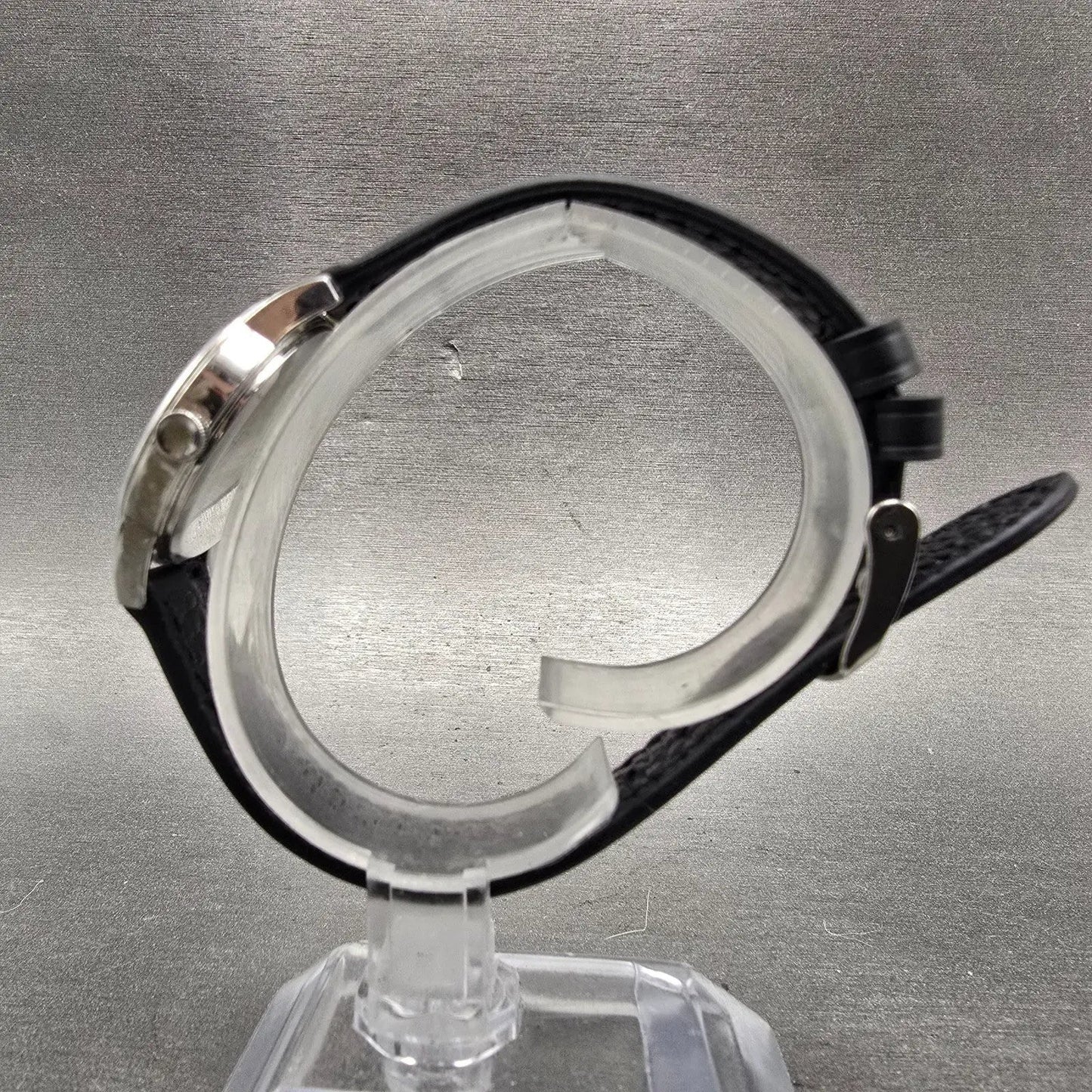 Movado Museum Watch Women 27mm Black Dial Silver Tone MO.01.3.14.600L NewBattery6