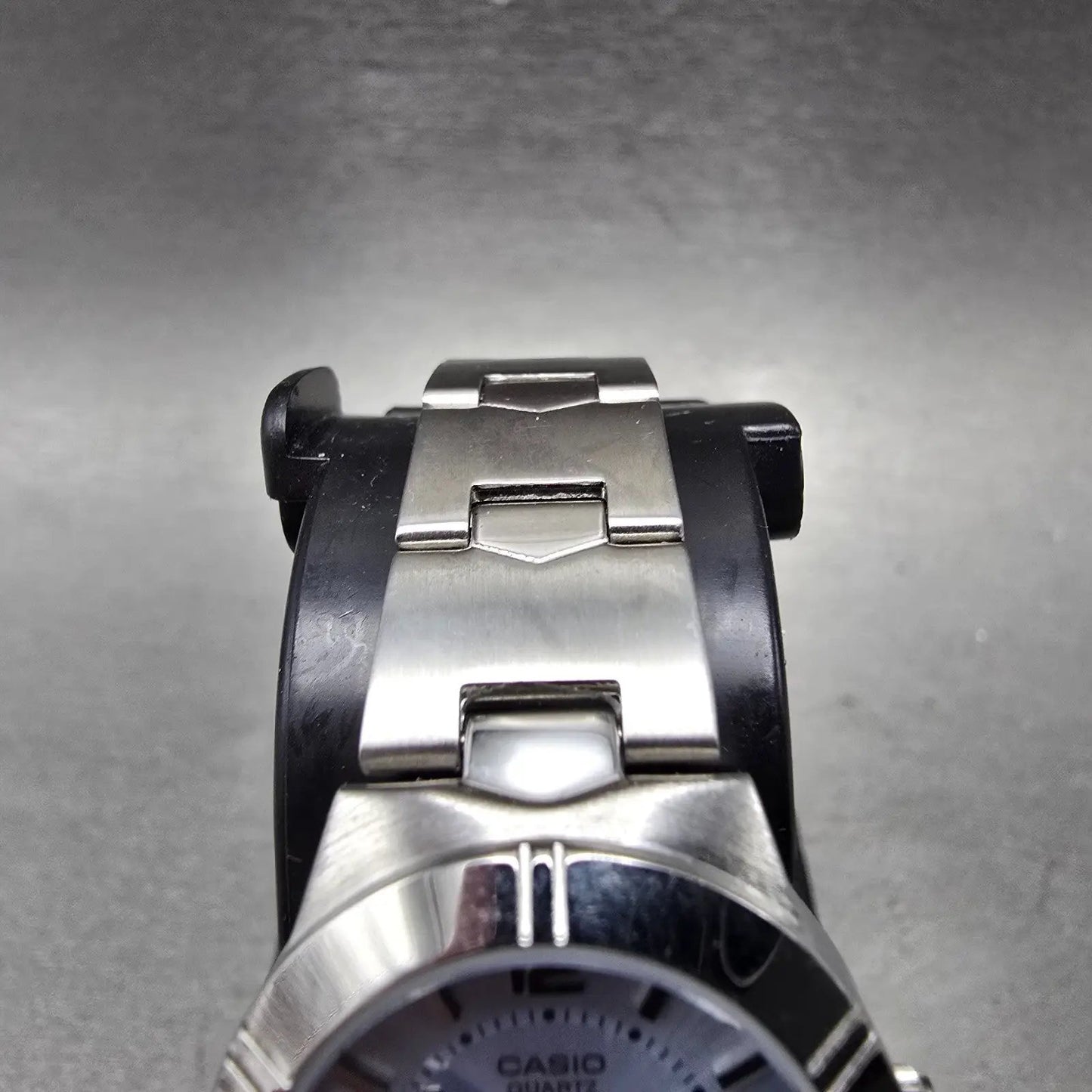 Casio Watch Women 25mm Blue Dial Silver Tone Date Round LTP-1241 New Battery4