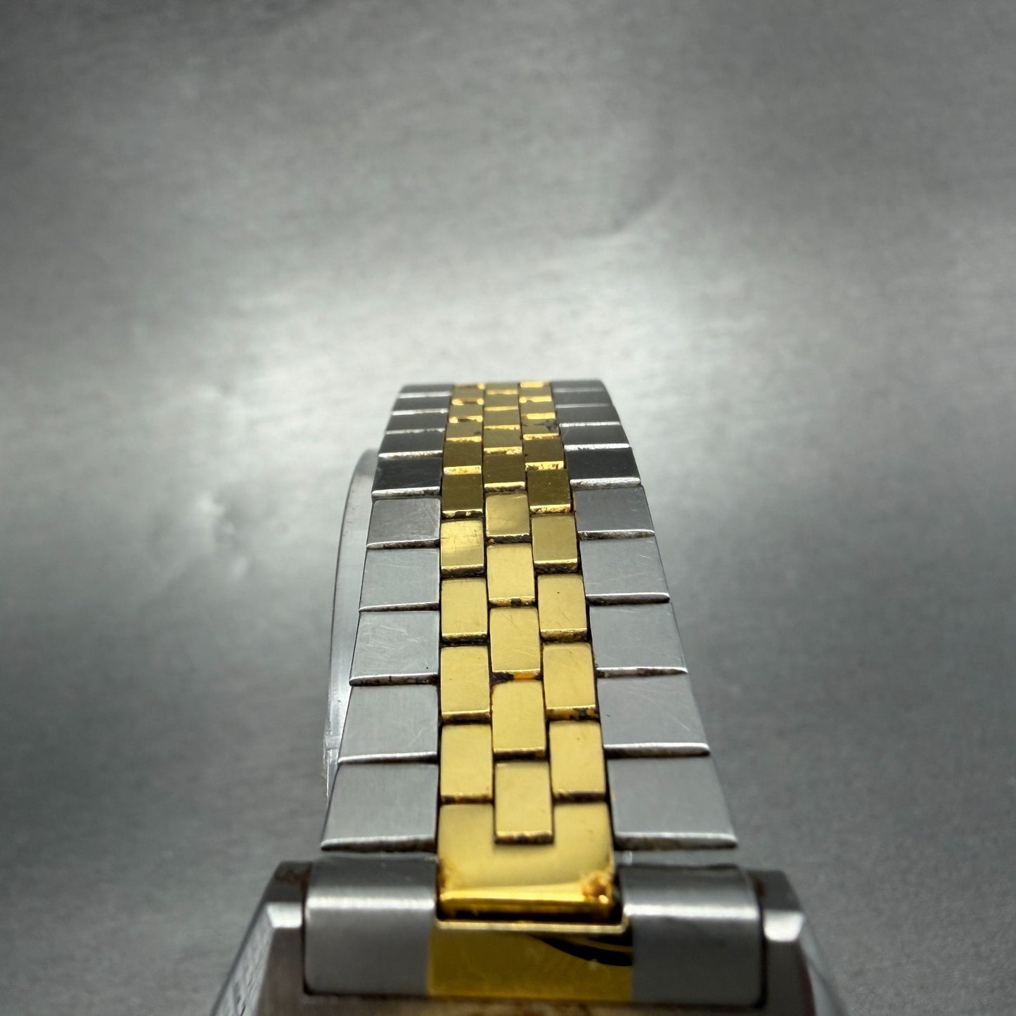 Citizen CQ Watch Men 35mm Champagne Dial Two Tone Daydate 4-S05961 New Battery4