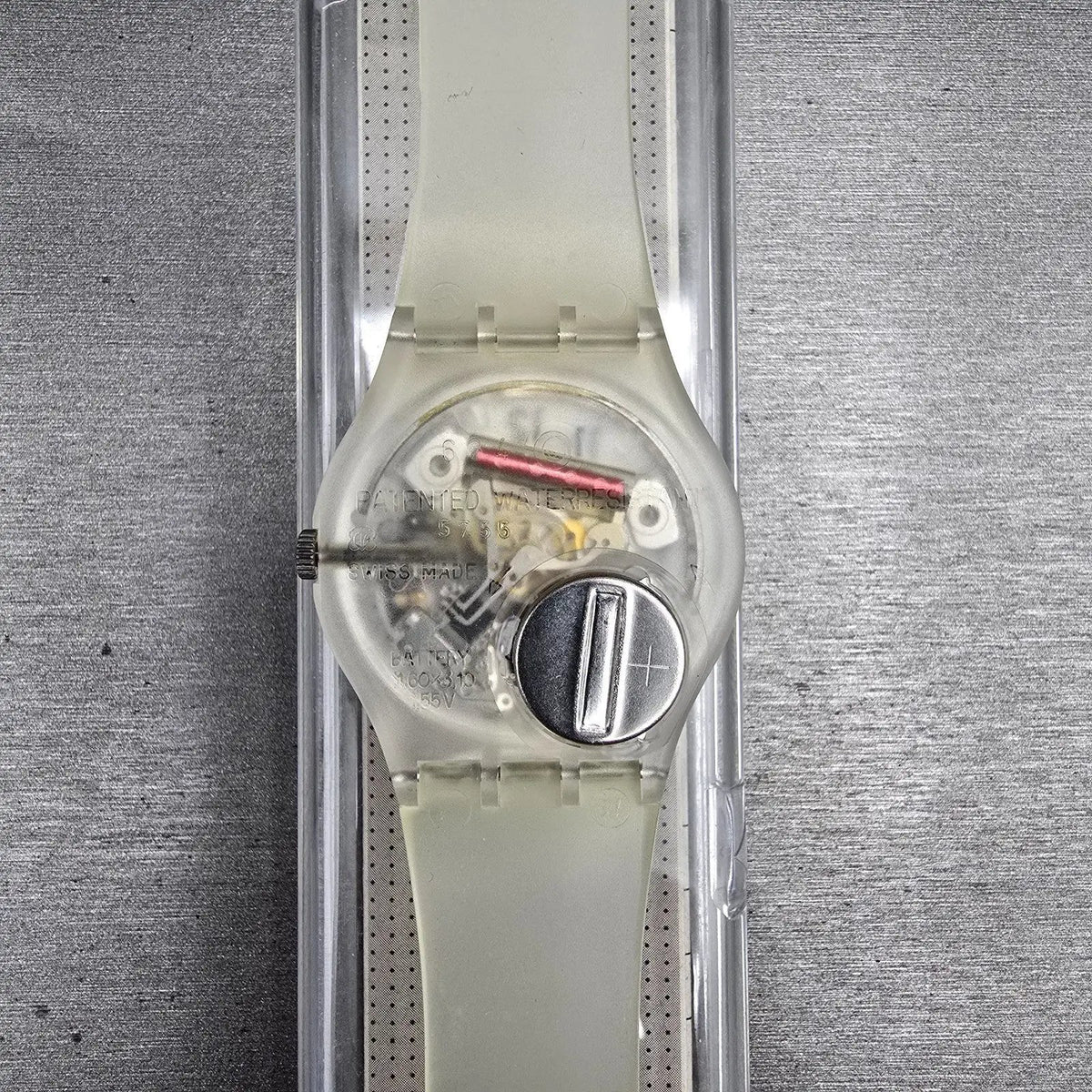 Swatch Olympic Sport Edition Watch Men 34mm Transparent GK209ST New Battery NOS8