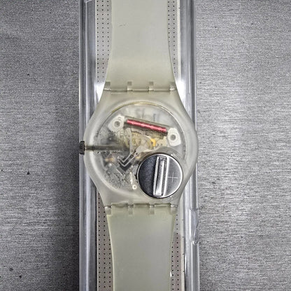 Swatch Olympic Sport Edition Watch Men 34mm Transparent GK209ST New Battery NOS8