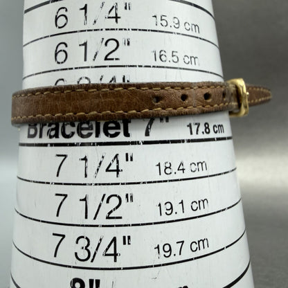 Citizen CQ Watch Women 19mm Champagne Dial Gold Tone Oval 5930-K00845 New Batt10