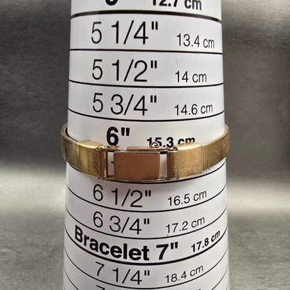 Seiko Watch Women 19mm Champagne Dial Gold Tone Round 2C20-0029 New Battery VTGT9