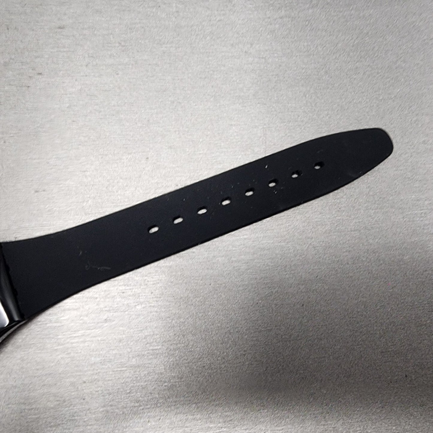Swatch Sparkle Night Watch Women 34mm Black Dial Black Tone Round READ! New Batt7