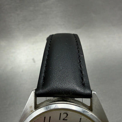 Seiko Pulsar Watch Men 37mm Silver Dial Silver Tone Daydate V733-9A40 NewBattery4