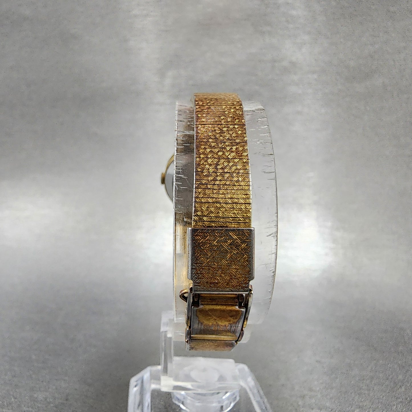 Seiko Watch Women 21mm Brown Dial Gold Tone 14210040 New Battery7