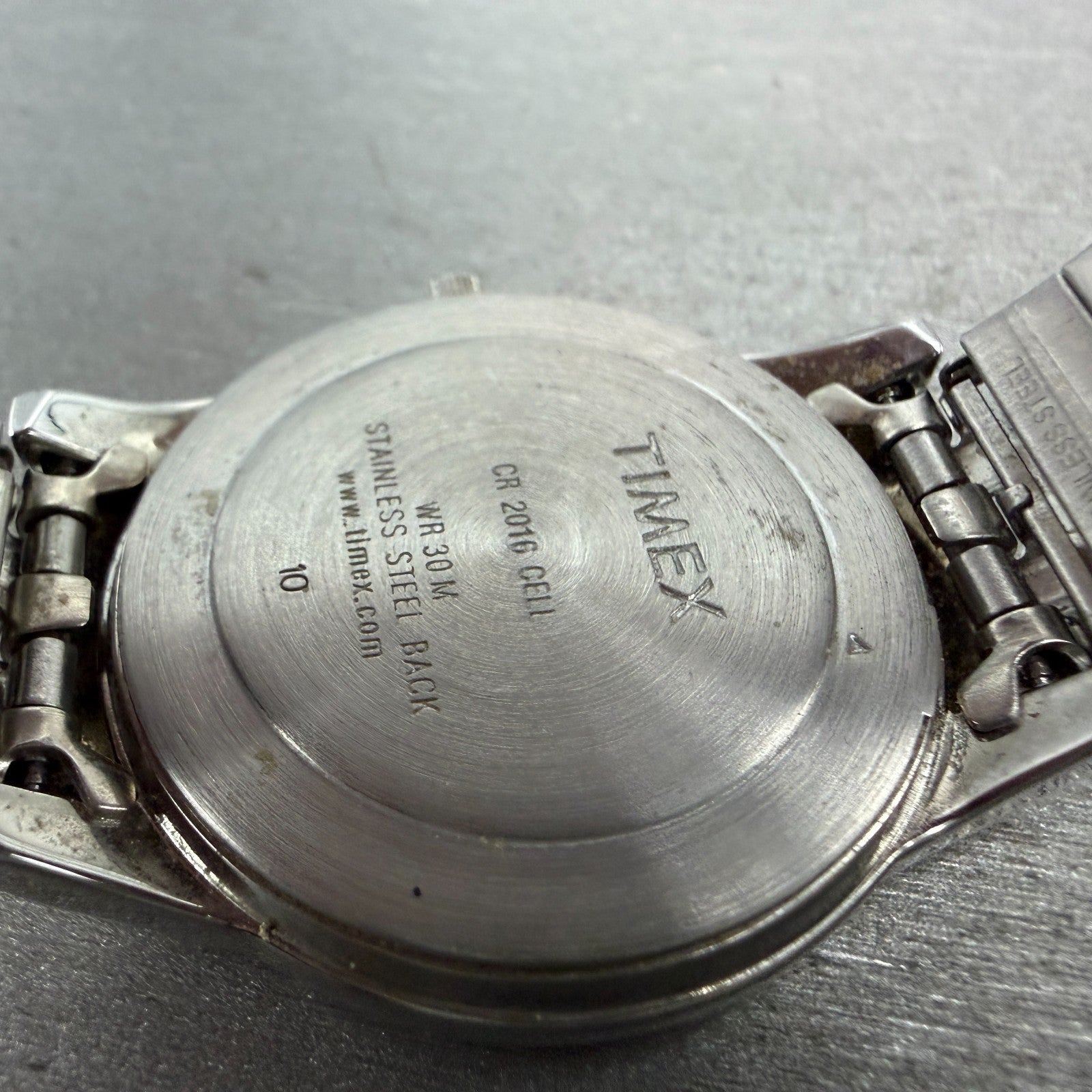 Timex Charles Street Watch Men 36mm Gray Dial Two Tone Daydate T26481 NewBattery9